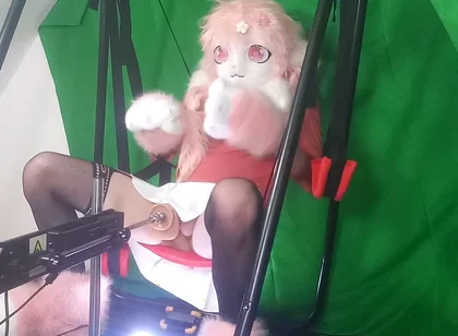 Dildo in My Furry Ass 1