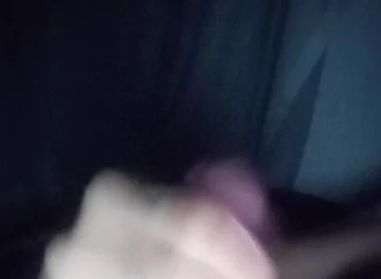 Masturbating