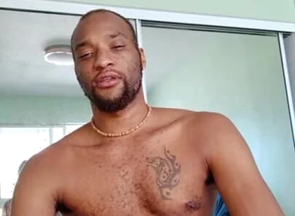 Hard Cum After Stroking BBC on Cam!