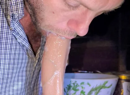 Sloppy Saliva Dildo Deepthroat in Slow Motion (part Ii)