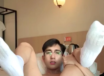 Filipino Boy Oiled Body, Nude Tiktok Dance, Playing with Ass Toys Until He Cum