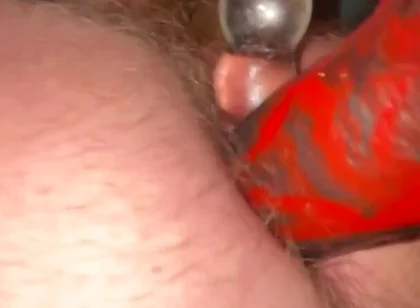 Trying to Stretch My Ass Open