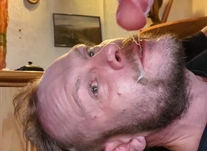 Messy spit intensive saliva play and deepthroating