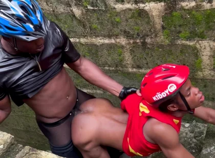 Bicycle Ride with My Stepbrother Stepbrother Went Wrong