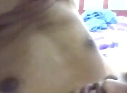 Self Cumming in Mouth