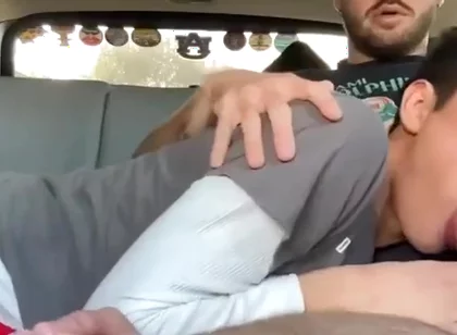 Stepdaddy Fucks His Boy In Car