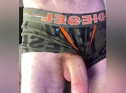 Country Boy Jerks His Huge Dick
