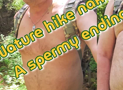 Nature Trip Naked, Ends with Sperm