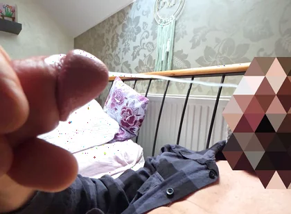 My Big Cock Shooting Fat Load to My Face Part 1