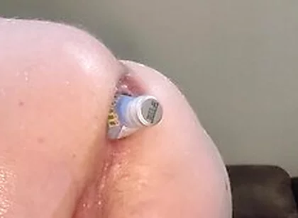 Swallowing Bottle Deep Into My Juicy Ass