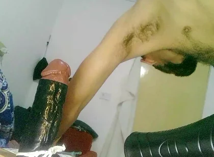 Hairy Naughty Showing off