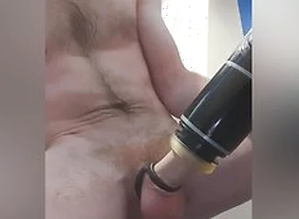 Fuck Matchine And Cock Ring Combo Fuck