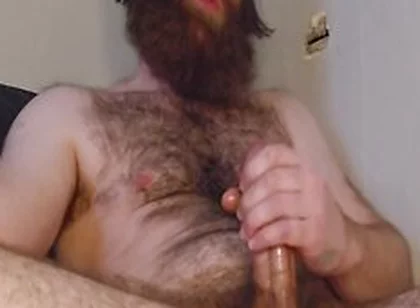 Lubing Up My Thick Cock