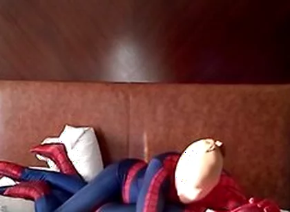 Spiderman Humped By Stocking Faced Spiderman