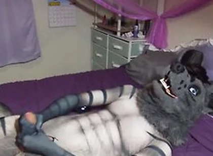 Just A Hyena Boy Pawing