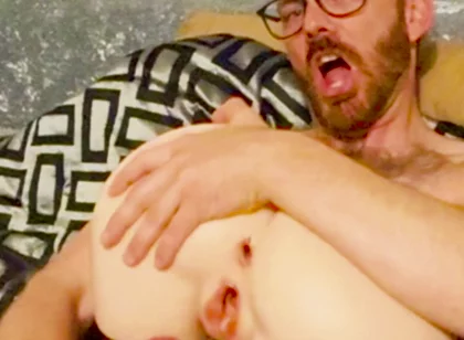 Big Dick Stroking Using My Grace Ass Doll by Tantaly