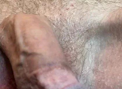 Stepdaddy's Half Hard Cock Is so Leaky!
