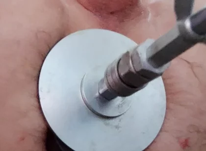 Fucking Machine Pounds My Ass While I Jerk off