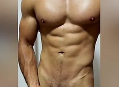 Hot Guy Moans And Jerks Off Big Cock For You! Ends In Cumshot Lots Of Cum