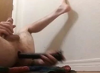 Rearranging My Guts With A 19in Dildo! - Power Bottom