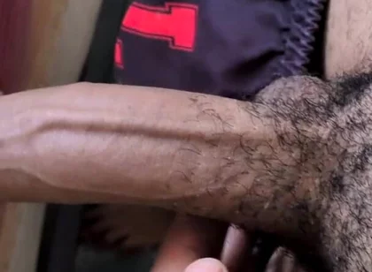 Showing off My Big Cock