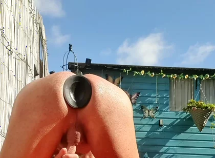 Buttplug in the Garden