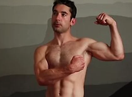 Workout & Pose Then Cum On Briefs For A Fan