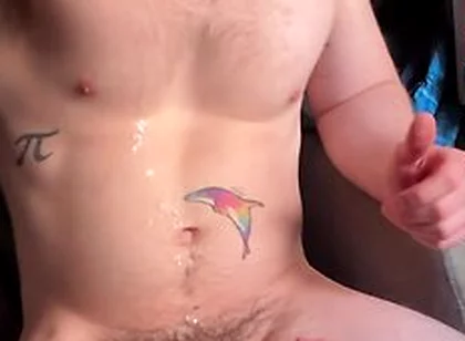 Danny Wilcoxx In Hung Twink Jerks Big Cock While Talking Dirty