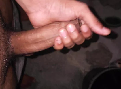 Masturbating in the Bathroom