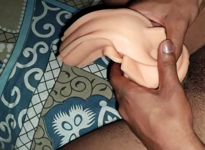 Boy fucked pussy at midnight
