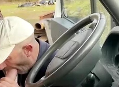 My Truck, Two Cock-hungry Sluts Enjoy My Big Thick Cock At A Rest Stop