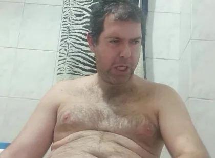 Big Cock in Bathroom