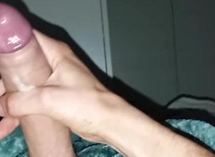 Routine Masturbation Of The Boy With The Insatiable Cock Discharges Sperm In The Early Morning