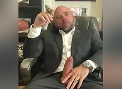 Jason Collins Cigar Smoking With A Raging Hard-on