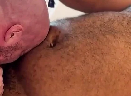 Two Muscle Bears Sucking and Eating Each Other's Asses