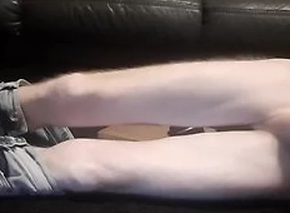 Delicious Moaning Handjob Until Intense Cumming On My New Floor Carpet