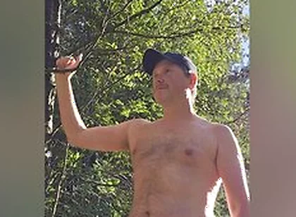 Dude Gets Naked In The English Countryside. He Shows Off His Body & Jerks Off