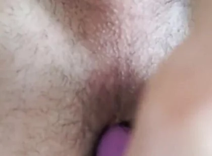 Playing with My Hole and Cumming with the Vibrator