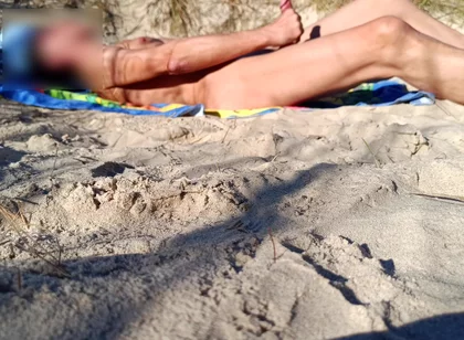 Masturbation on the Beach