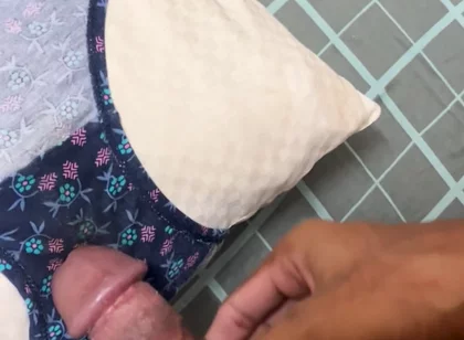 Dobul Cum!! My Step Stepsister Cums Panties