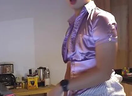 Fucking The Gay Dessert And Filling Him With Gay Creampie Bareback