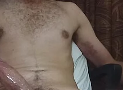 Boring Night Smoking And Jerking