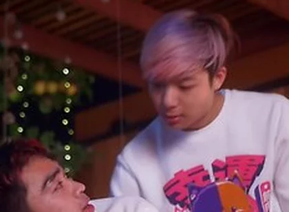 Asian Husbands Couple Fuck Outdoors By The Campfire - Tyler Wu