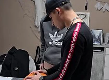 Gay Boys Have Fun: We Fuck The Halloween Pumpkin And Cum On It
