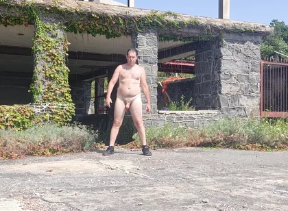 Nude Boy Near the Sea