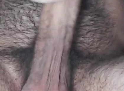 20 Centimeter Penis, Ejaculating Big Load, Amateur Argentinian