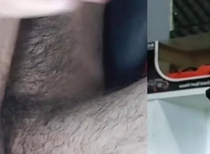 Masturbating Big Penis 4 Minutes, Look at the Face of Pleasure