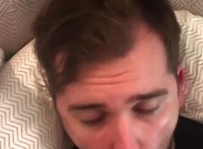 Pov: Dirty Verbal Stepdaddy Feeds His Cock To A Fag