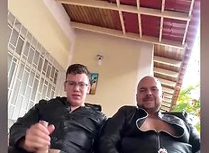 Hot Jerkoff With A Condom Till Cums On His Cock