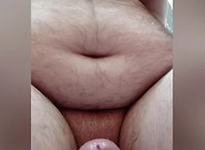 Handsfree Cum While Making Anal Enema